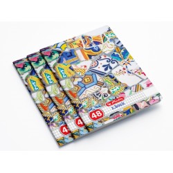 Caiet A4 48f Patratele Mozaic