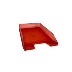 Tavita Corespondenta A4 Clasic Rosu Translucid