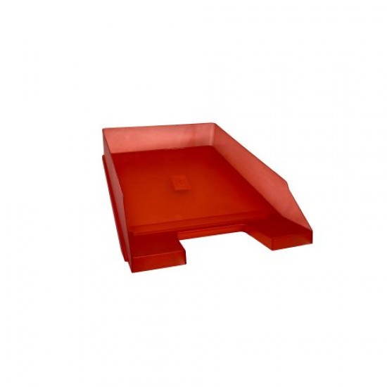 Tavita Corespondenta A4 Clasic Rosu Translucid