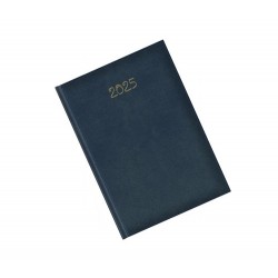 Agenda Datata Saptamanala Ro B5, 128 Pagini, Coperta Buretata, Culoare Gri, 2025