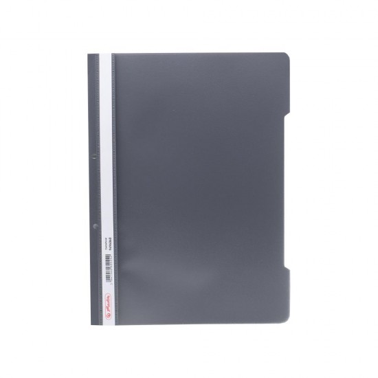 Dosar Sina A4 Pp Perforat Gri Inchis Bucata