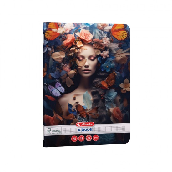 Caiet A5 48 File Patratele Beauty