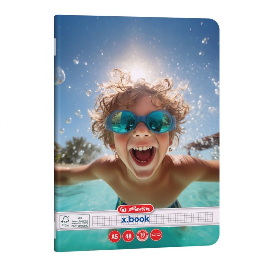 Caiet A5 48 File Patratele Sports