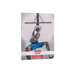 Caiet A4 60 File, Hartie 70g/mp Fsc Mix, Dictando, Colturi Rotunjite, Motiv Sports