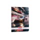 Caiet A4 60 File, Hartie 70g/mp Fsc Mix, Patratele, Colturi Rotunjite, Motiv Race Cars