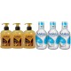 Pachet Promo: 3x Sapun Lichid Malizia Vanilie Si Argan 300 Ml + 3x Spumant De Baie Malizia Milk Cream 1l