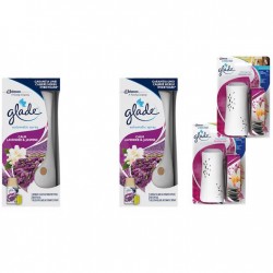 Pachet Promo: 2x Odorizant De Camera Glade Aparat & Rezerva Lavander & Jasmine 269ml + 2x Odorizant Glade Microspray & Rezerva Relaxing Zen 10ml
