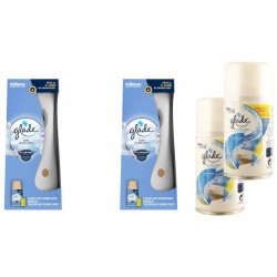 Pachet Promo: 2x Odorizant De Camera Glade Aparat & Rezerva Clean Linen 269 Ml + 2x Glade Odorizant Spray Rezerva Clean Linen 269ml