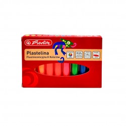 Plastilina Herlitz Set 8 Culori Neon
