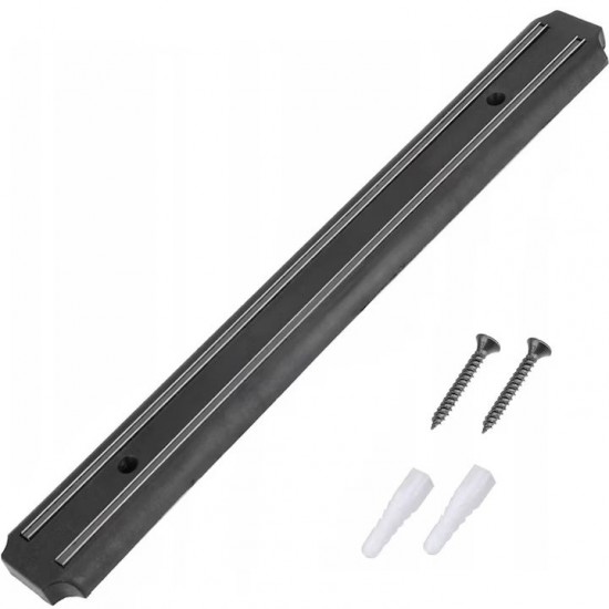 Suport Magnetic Pentru Cutite, Dimensiune 33x5 Cm, Material Pvc + Magnet, Culoare Multicolora