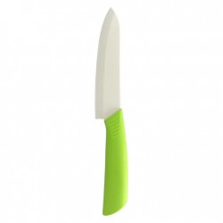 Cutit Ceramic, Dimensiune 26 Cm, Lama 15 Cm, Maner Multicolor