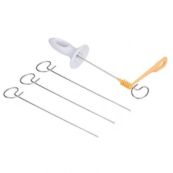 Dispozitiv Pentru Spiralat Cartofi, Dimensiune 26 Cm + 3 Bete Frigarui 22 Cm