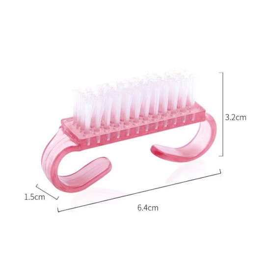 Perie Pentru Unghii Simpla, Fibre Speciale Pentru Curatarea Reziduurilor Uscate