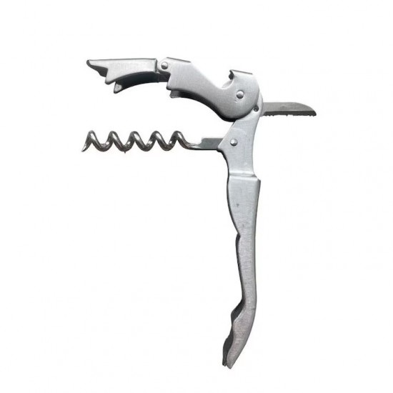 Tirbuson Cu 3 Functii Din Inox, Culoare Argintiu