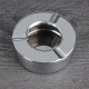 Scrumiera Din Inox Rotunda Antivant, Dimensiune 9x3 Cm