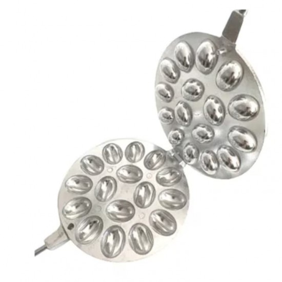 Forma De Prajituri Pentru Nuci, 16 Orificii, Material Inox, Lungime 40 Cm, Diametru 15 Cm