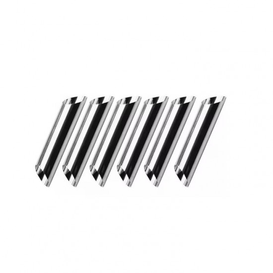 Set 6 Forme Cilindrice Pentru Rulouri, Inaltime 12.5 Cm, Diametru 2.5 Cm, Realizat Din Aluminiu Rezistent
