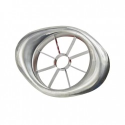 Feliator Manual Din Inox Pentru Mar, 8 Lame, Dimensiune 11 Cm