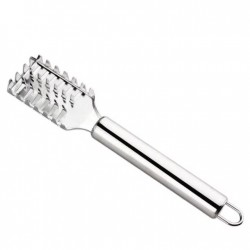 Curatator Din Inox Solzi De Peste, Dimensiune 19x4 Cm