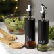 Oliviera Din Sticla Pentru Ulei Si Otet, Capacitate 300 Ml, Dimensiune 25,5x6,5 Cm, Culoare Negru