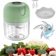 Mini Tocator Electric 250 Ml, Incarcare Usb, 3 Lame Din Inox, Pentru Usturoi, Fructe, Legume, Culoare Multicolora