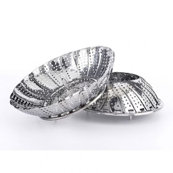 Sita Pentru Gatit La Aburi Din Otel Inoxidabil, Dimenisune 25x25x6,5 Cm