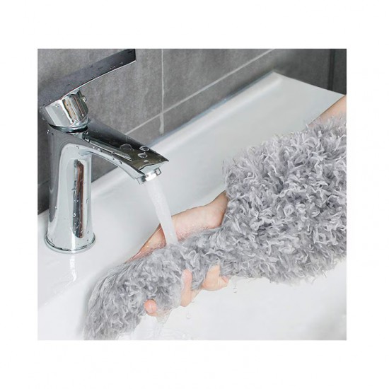 Pamatuf Cu Maner Telescopic Pentru Praf, Lungime 80 - 280 Cm, Culoare Gri, Dimensiuni Pamatuf 40 X 10cm