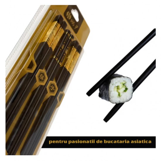 Set 3 Bete Chinezesti Reutilizabile, Dimensiune 24 Cm, Material: Pvc + Fier