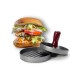 Presa Pentru Burger Din Aluminiu Cu Invelis Antiaderent, Maner Din Lemn, Diametru 12 Cm