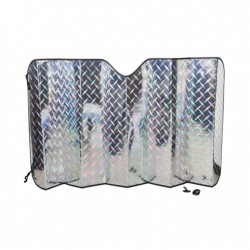 Parasolar Auto Cu Folie Holografica, Dimensiune 130x60 Cm, Parasolar Pentru Parbriz