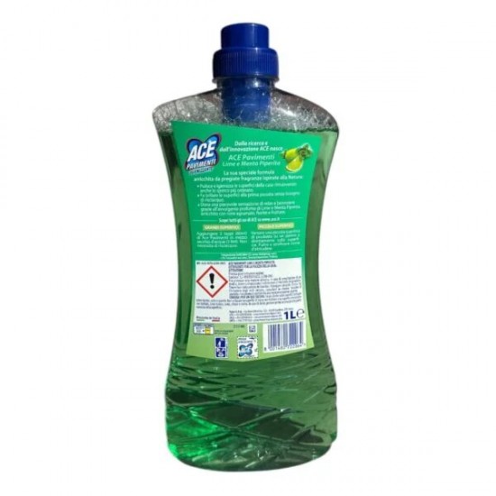 Detergent Pentru Pardoseli Ace, Lime, 1l