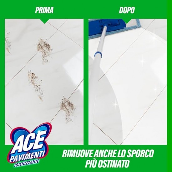 Detergent Pentru Pardoseli Ace, Lime, 1l