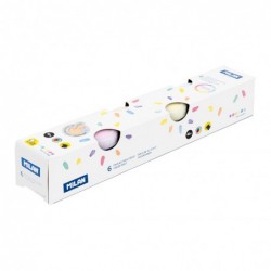 Acuarele 6 culori 40ml/cul finger pastel milan