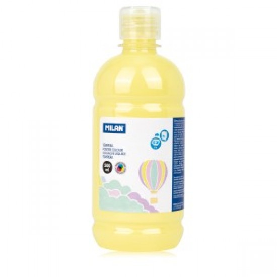Tempera 500 Ml Milan Galben Pastel 03620p