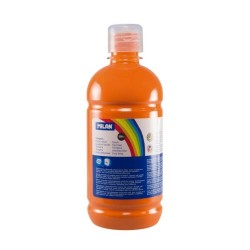 Vopsea Tempera MILAN, 500 ml, Portocalie, Tempera Lichida, Tempera 500 ml, Culori Tempera 500 ml, Vopsea Tempera 500 ml, Vopsele Tempera, Acuarele Tempera, Culori Tempera, Vopsea Pictura, Tempera Acuarele, Culoare Tempera, Culori pentru Pictura