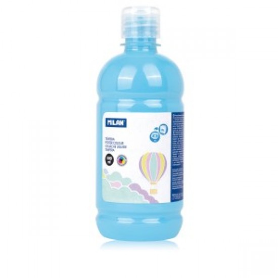 Tempera 500 Ml Milan Albastru Deschis Pastel 03652p