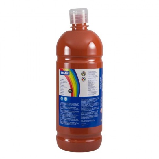 Tempera MILAN, 1000 ml, Vopsea Maro, Tempera Maro, Tempera 1L, Vopsea Tempera, Vopsele Tempera, Acuarele Tempera, Culori Tempera, Vopsea Pictura, Tempera Lichida, Culori Tempera 1L, Tempera la Bidon