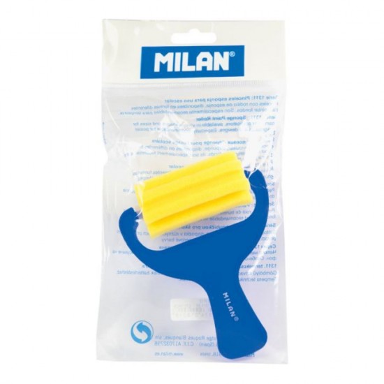 Pensula cu Burete Milan Seria 1311, Numarul 2, Pensule Milan, Pensula Rola, Pensule cu Burete, Pensule Burete, Pensula Mini Trafalet, Pensula din Burete, Pensula Burete, Pensula Tip Trafalet, Trafalet Pensula, Accesorii Pictura