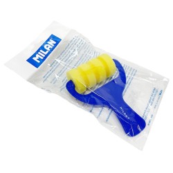 Pensula cu Burete Milan Seria 1311, Numarul 3, Pensule Milan, Pensula Rola, Pensule cu Burete, Pensule Burete, Pensula Mini Trafalet, Pensula din Burete, Pensula Burete, Pensula Tip Trafalet, Trafalet Pensula, Accesorii Pictura