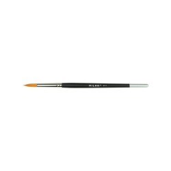 Pensula Milan Seria 611, Numarul 14, Varf Rotund, Par Sintetic, Pensule Milan, Pensule Pictura, Penson Pictura, Pensoane Pictura, Pensule pentru Pictura, Pensula Subtire, Pensule Desen, Pensule cu Varf Rotund, Pensule Desen cu Par Sintetic