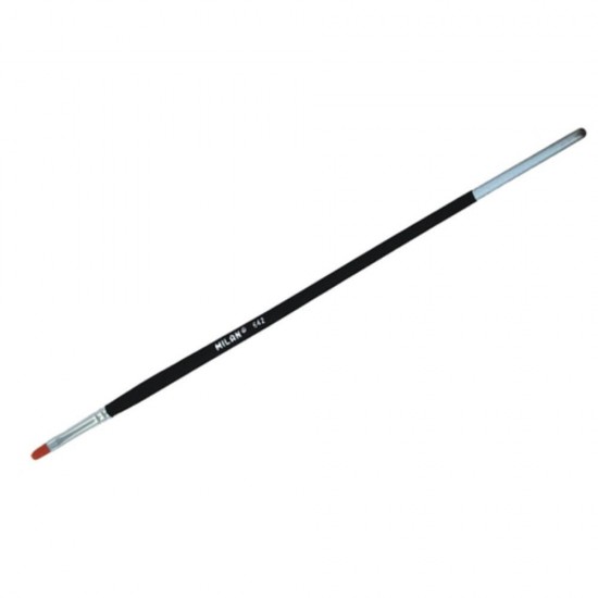 Pensula MILAN Seria 642, Numarul 18, Varf Limba Pisica, Sintetic, Pensule MILAN, Pensule pentru Pictura, Rechizite, Pensule Desen, Pensule cu Varf Limba de Pisica, Pensule Desen cu Par Sintetic, Materiale Pictura