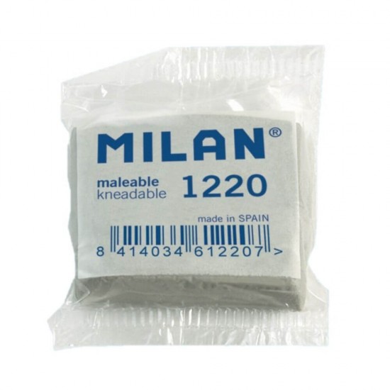 Radiera Maleabila MILAN, Cauciuc Sintetic, Gri, Radiere, Radiera Maleabila, Guma de Sters, Gume de Sters, Radiera Creion, Radiere Creion, Radiera Cauciuc, Radiera Simpla, Instrumente de Sters, Rechizite