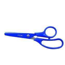 Foarfeca Basic MILAN, Albastra, Lungime 13.4 cm, Foarfece MILAN, Foarfece Basic, Foarfece, Foarfece Scoala, Foarfeca, Foarfece pentru Casa, Foarfeca Universala, Foarfeca de Birou, Foarfeca pentru Hartie si Carton