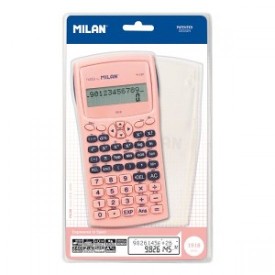 Calculator 10 dg milan stiintific 1918 roz 159110sncpbl