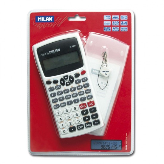 Calculator 10 Dg Milan Stiintific M240a (din Care Timbru Verde 0,1 Ron)