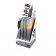 Creion Mecanic Milan Silver, Mina 0.5 Mm, Radiera Inclusa, Corp Multicolor Din Metal Si Plastic