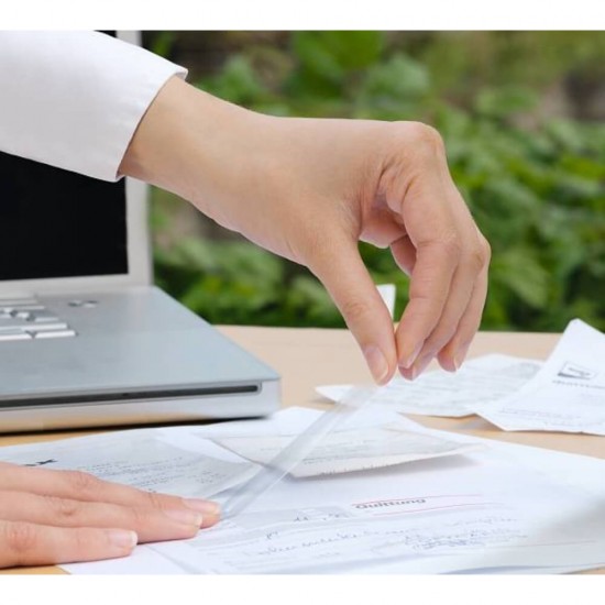 Banda Adeziva Ecada, 12 Buc/Set, 12mm x 10m, Banda Adeziva Transparenta pentru Birou, Banda Scotch pentru Birou, Banda Scotch, Scotch pentru Birou, Banda Adeziva pentru Hartie si Carton, Articole Papetarie