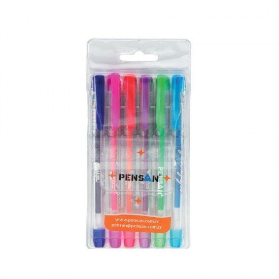 Pix Pensan Gel My King Neon Set 62227/n6