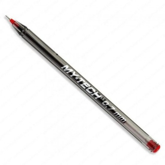 Pix Pensan My Tech, Mina Rosie, Varf De 0.7 Mm, Corp Din Plastic Transparent Cu Capac
