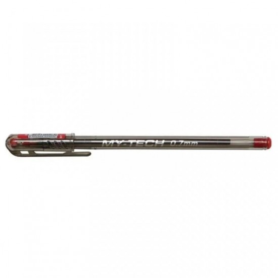 Pix Pensan My Tech, Mina Rosie, Varf De 0.7 Mm, Corp Din Plastic Transparent Cu Capac